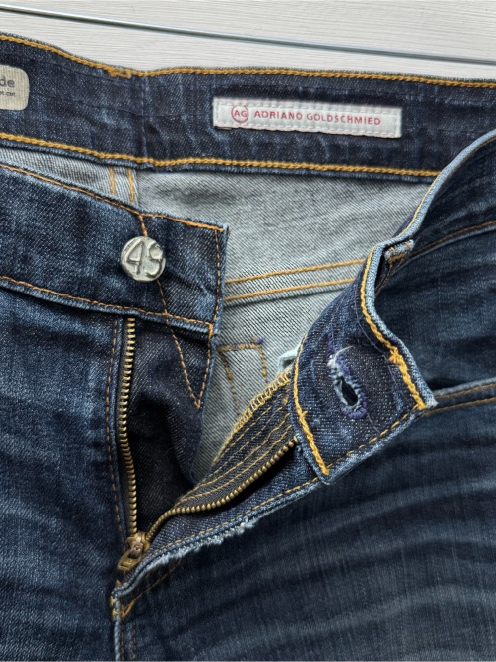 AG Adriano Goldschmied Decade Bootcut Jeans Dark Wash 30R - Picture 7 of 11